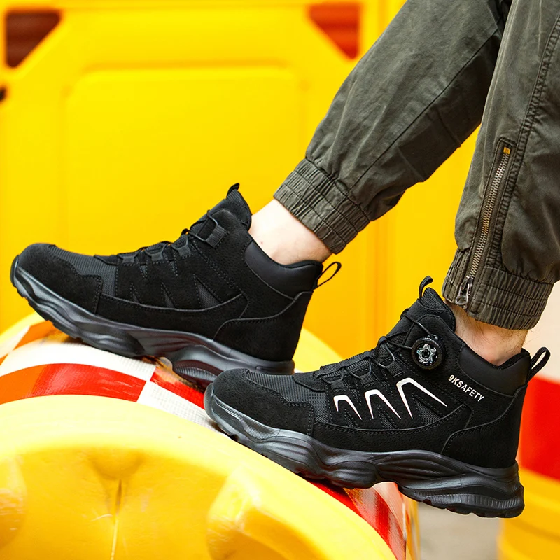 Steel-Toe Work Sneakers — size and design detail 7