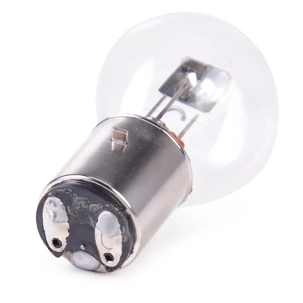 1/3/10pcs BA20D High Brightness LED Bulbs 12V 35/35W Halogen Headlight Singal Lamp Bulb Amber For Motorcycle ATV Moped Scooter image 2