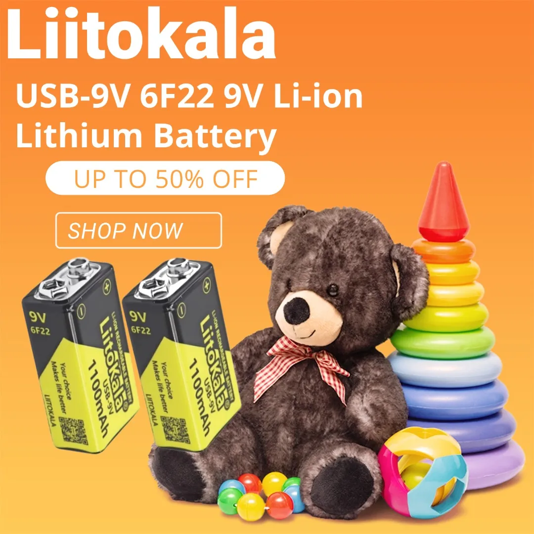 Liitokala USB-9V 6F…