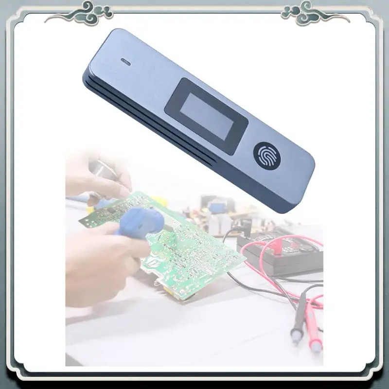 

Премиум твердотельный диск M-Key B + M Key Портативный SSD-футляр с зашифрованным внешним корпусом с отпечатками пальцев для твердотельного накопителя 2230 2280