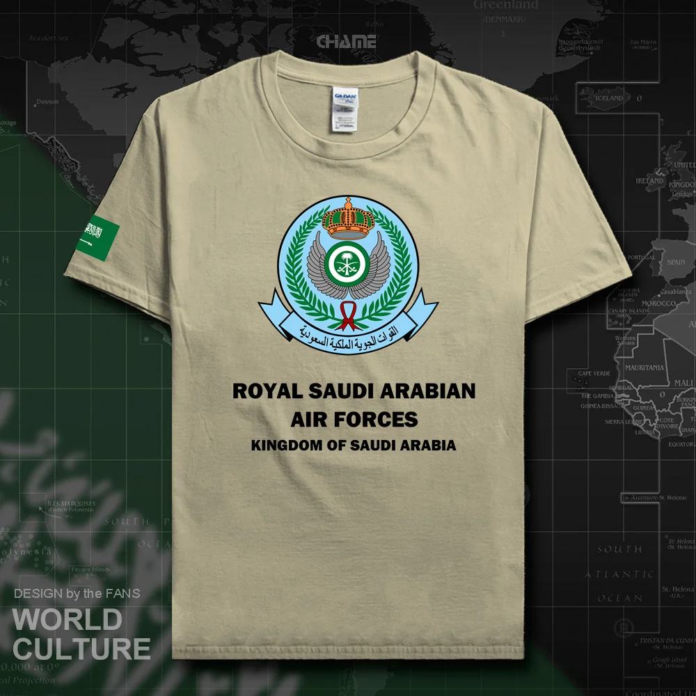 Armed Force Saudi Arabia SA SAU Sports Casual Jerseys Tactical Clothes New Tops T Shirt Men Saudi Arabian Air Army Military Tees