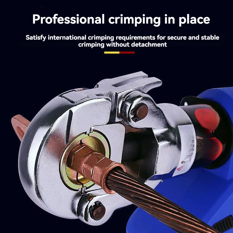 油圧ペンチ電気充電式専門ケーブル圧着工具電気技師用クイック圧着工具