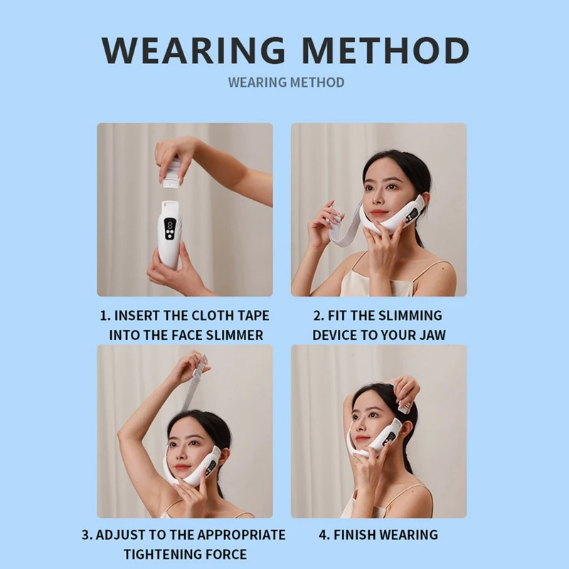 Hot Skin Care EMS Electric Facial Massager Face Slimming Machine V Shaper Chin Cheek Lifting Firming Equipment Beauty Tool