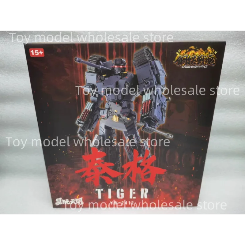 【IN STOCK】TOYSEASY Transformation YW2412 YW-2412 Tiger Tank TETAL Steel War Soul Action Figure
