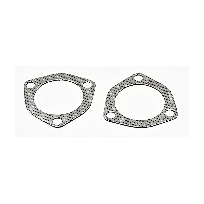 

10 pieces/batch 2.5 inch 65 mm exhaust pipe gasket for joint exhaust muffler gasket with hole 3 YC101115