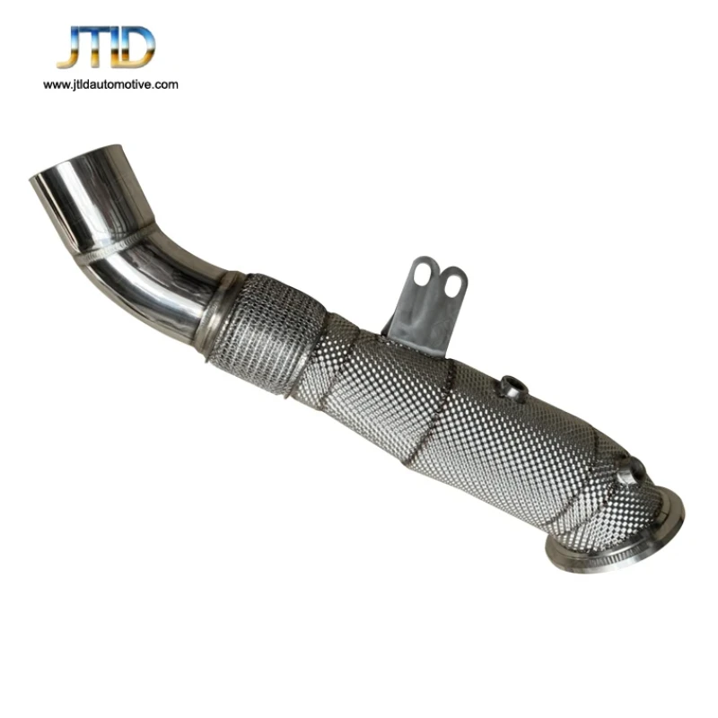 

Heat Shield Downpipe For BMW M140 M240 B58 SS304 Catless Exhaust System Active Sound System Exhaust car assecories escape