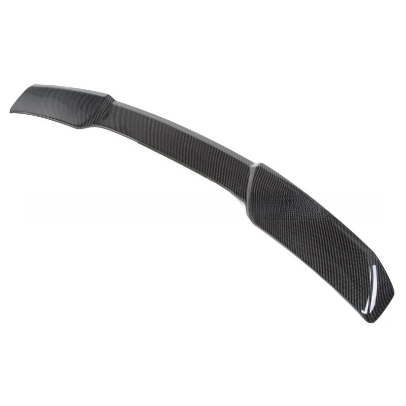 For 2005-2013 Corvette C6 ZR1 Wing Spoiler Extended Style ABS Plastic Rear Trunk Lid Carbon fiber pattern car Accessories