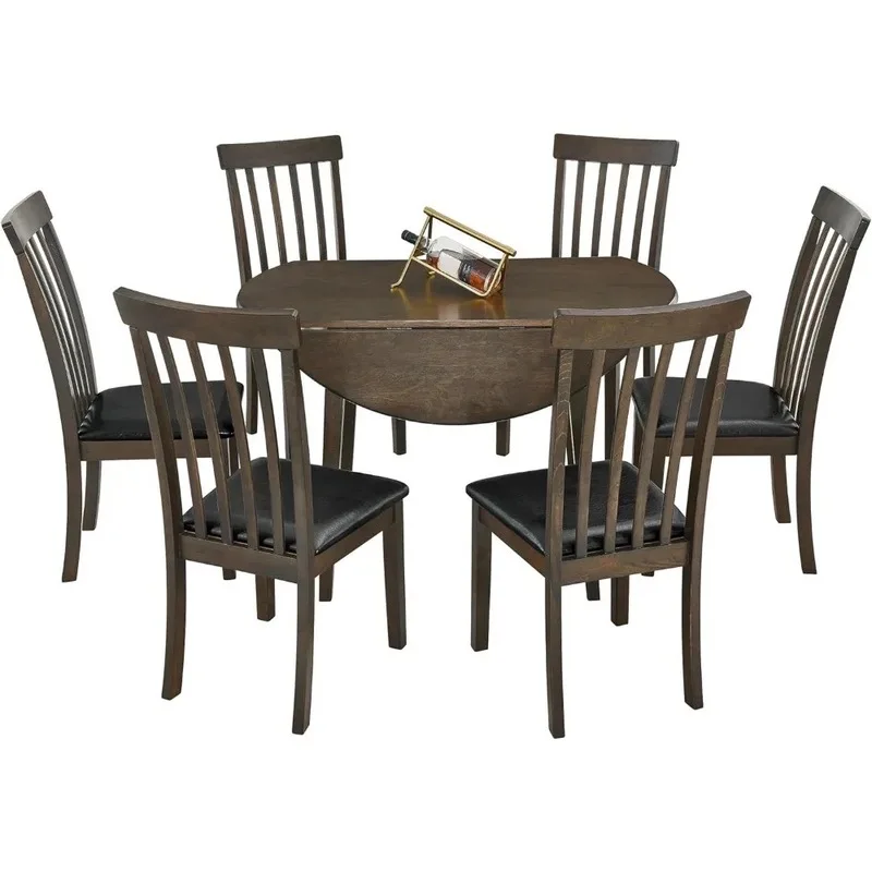 Dining Space with Stylish Round Dining Table Sets