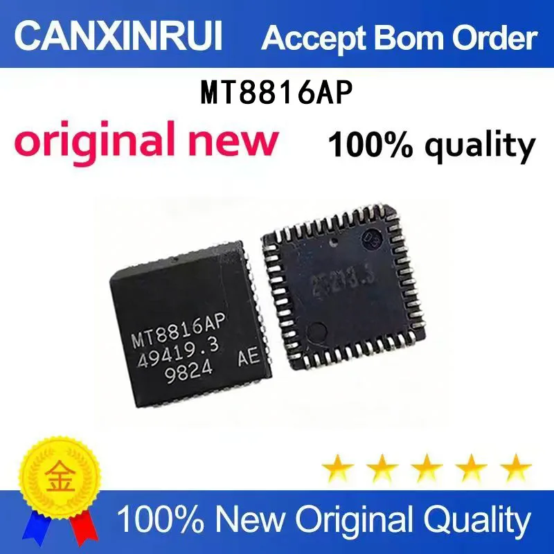 

(5-100 Pieces) New MT8816AP MT8816 PLCC-44 Package Integrated Circuit Chip IC