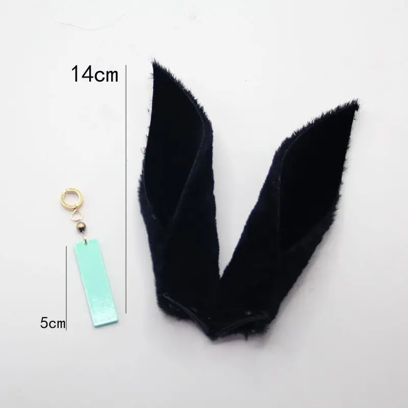 Juego Pretty Derby Manhattan Cafe, accesorio de Cosplay, pendiente de oreja, adorno de Manhattan Kafe para mujeres y hombres, accesorios para fiesta de Halloween