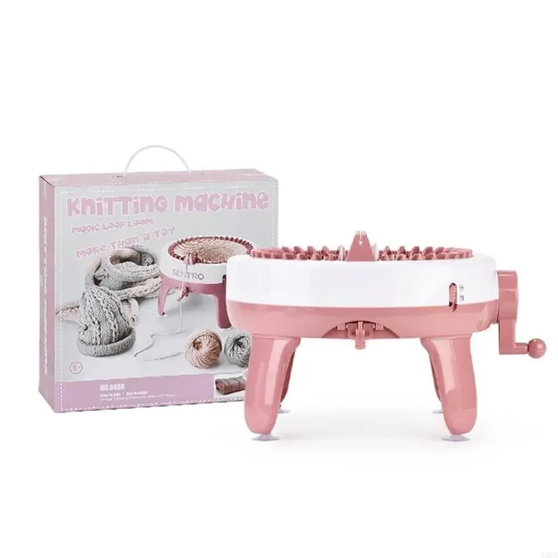 Divertente giocattolo artigianale fatto a mano per bambini Giocattolo per lavoro a maglia con ago 40/48 Operazioni semplici e