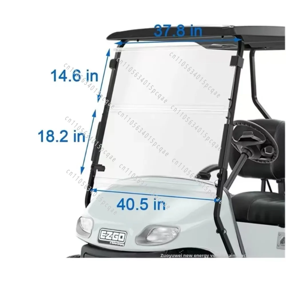 1994 2014 The Ezgo Txt Windshield of A Golf Cart Includes A Stop From The Screws and Laminated Golf Cart Parts