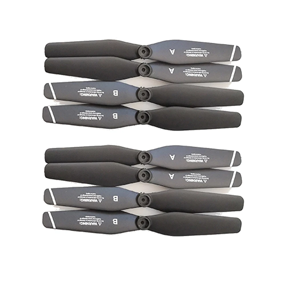 Комплект запасных частей для пропеллера 8 шт./12 шт., для радиоуправляемого дрона S167 S166, квадрокоптера, кленового листа, крыла ротора, вращающегося по часовой стрелке против часовой стрелки, сменный аксессуар