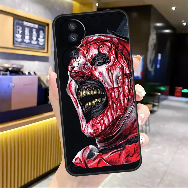 Horror Movie Terrifier Cover For Honor Magic 4 Lite Magic 5 Pro X6a X7a X8 X9a Honor 8X 9X 10 50 70 90 Lite Case