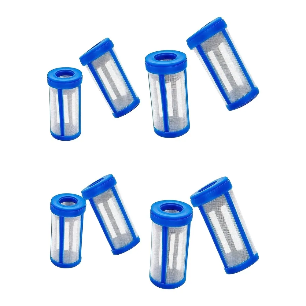 Air Bleed Replacement Kit for Pool and Spa Filters 8 Piece Blue Plastic Set Compatible with Most Filter Systems
