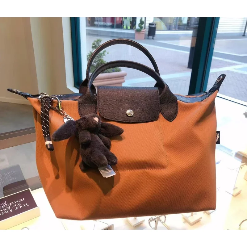 

Nanfeng women's hand-held shoulder bag crossbody bag, large capacity, fashionable and lightweight nylon dumpling bag