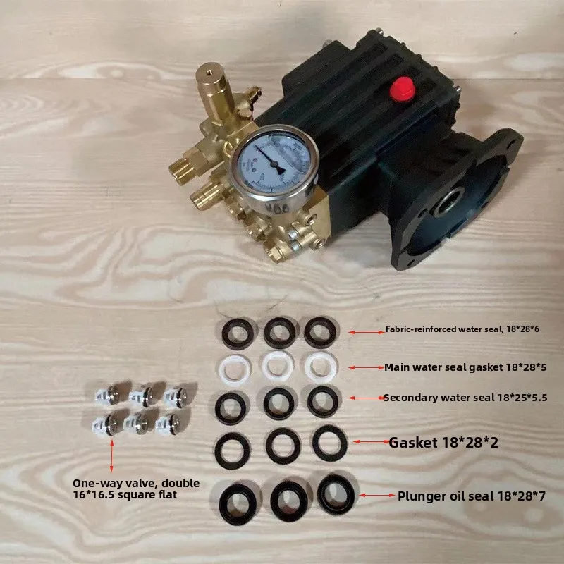 High pressure pump head plunger pump 24 axis high pressure large flow cleaning machine accessories