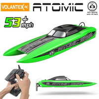 Volantex RC Boat Atomic SR85 80km/h 56mph High Speed Auto Roll Back Function All Metal Hardwares With battery 798-3 RTR