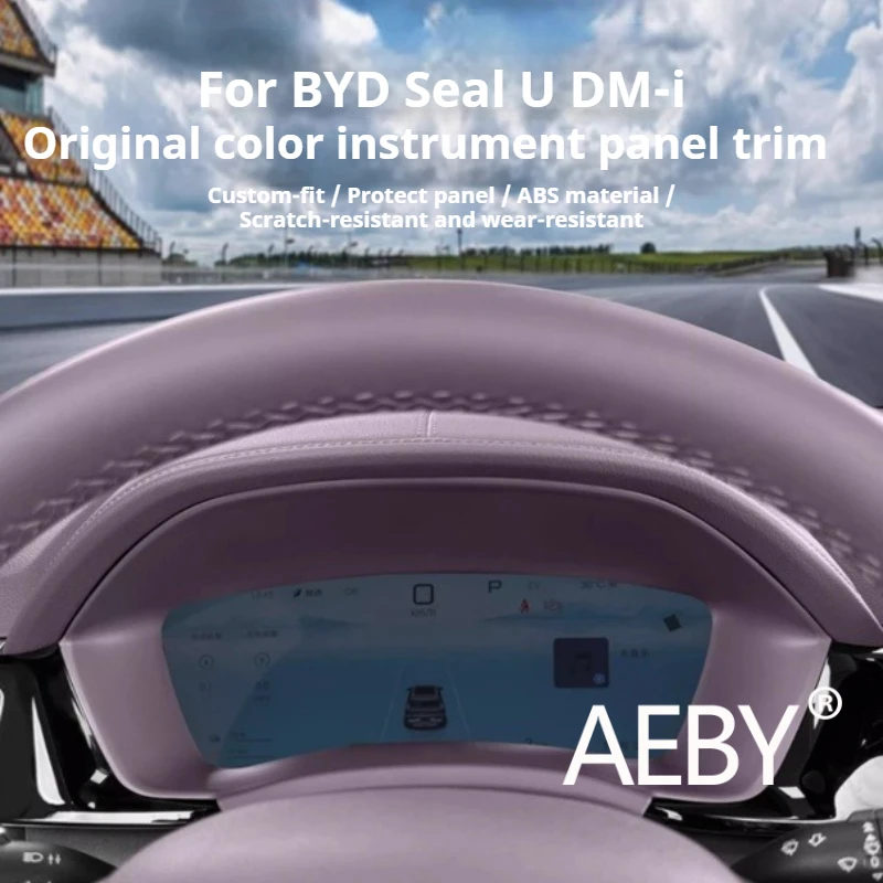 

AEBY For BYD Seal U DM-i 2020-2025 Car Dashboard Frame Panel Cover, Anti Scratch Decoration Sticker Trim Interior Accessories