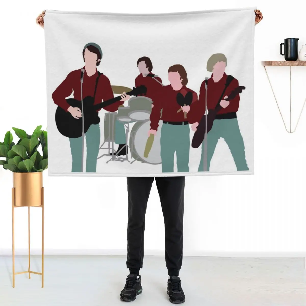 Untitled Throw Blanket Comforter Furrys blankets and throws halloween Large Shaggy Blankets