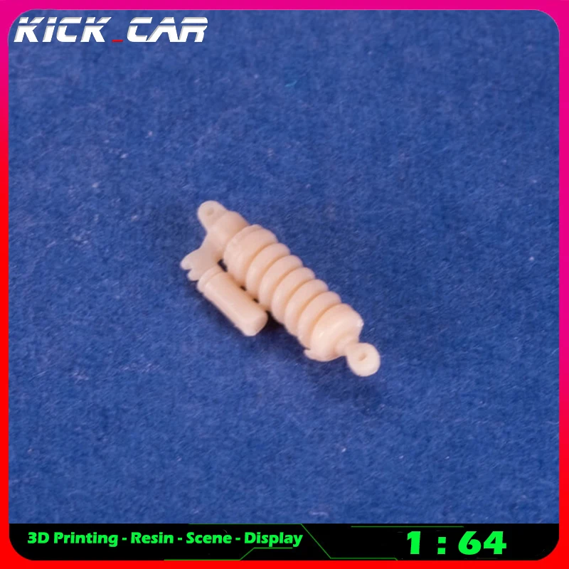 Kickcar 1/64 Vehicle Shock Absorber Model Car Diorama Uncolored Resin Garage Scene Repair Tools Decoration Simulation Scene Toy