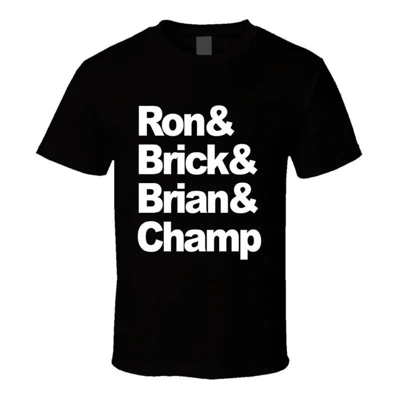 Футболка с фанатом фильма «Рон, Брайан и Чемм», «Легенда о Рона, бордовый», S