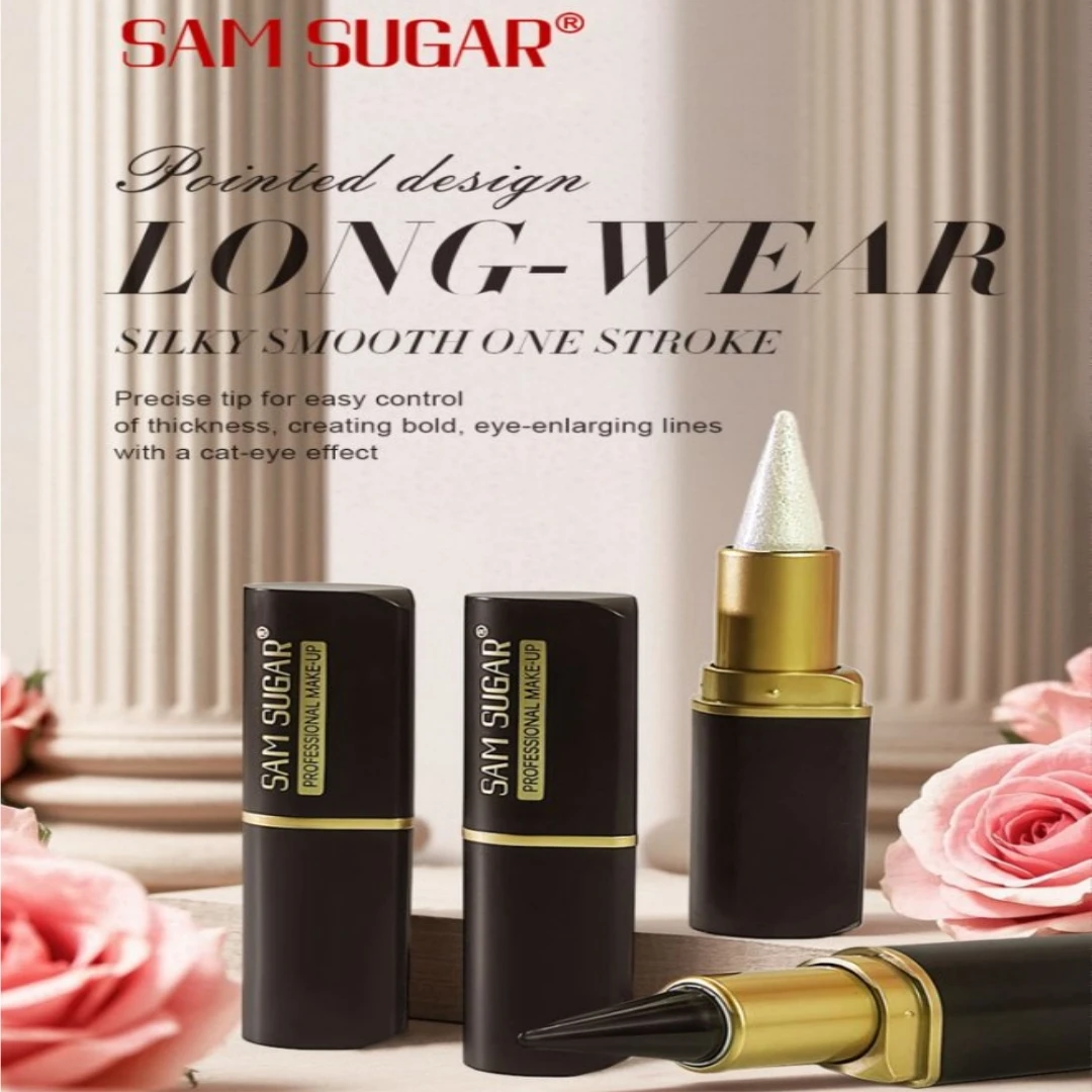 24h à prova dwaterproof água caneta delineador de secagem rápida de longa duração delineador preto gel delineador labial iluminador para smokey olho olhar maquiagem cosmética