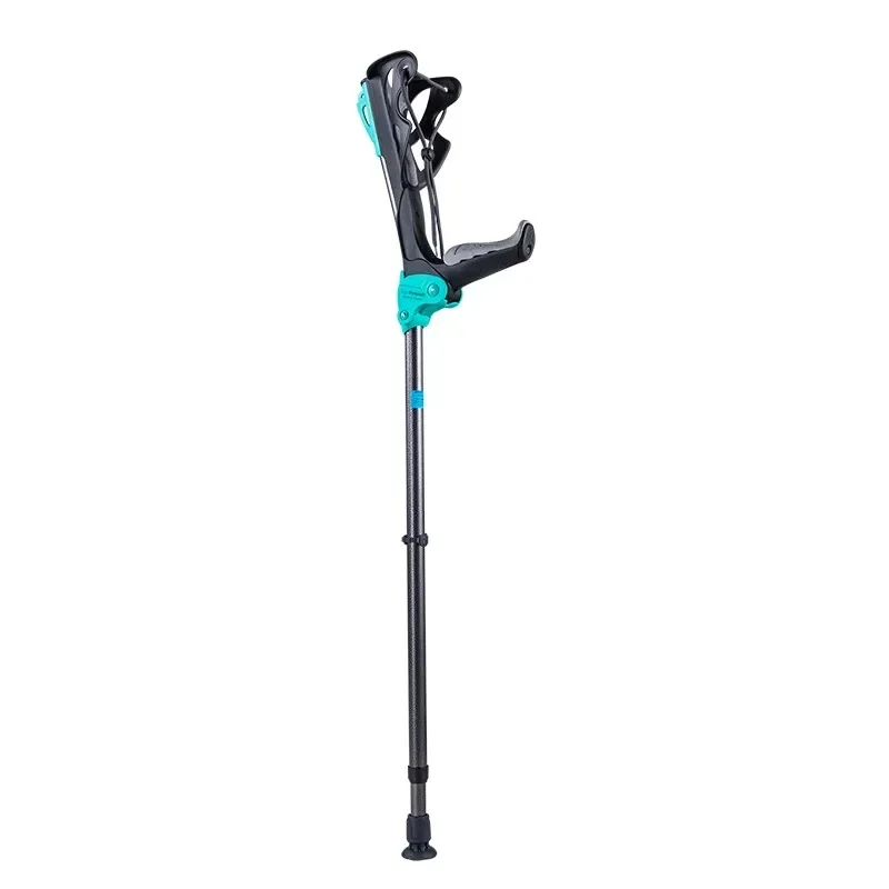 Anti-slip Height Adjustable Shock-absorbing Medical Crutches Elbow Crutch,Orthopedic Crutches,Aluminum Alloy Elderly Walking Aid