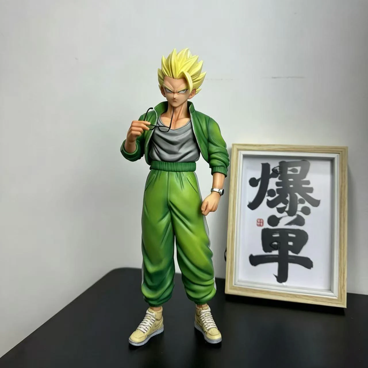 Ys Statue Dragon Ball Z Son Gohan Figur High School Gohan Super Saiyan PVC Actionfiguren Sammlermodell Spielzeug Geschenke – Detail 4