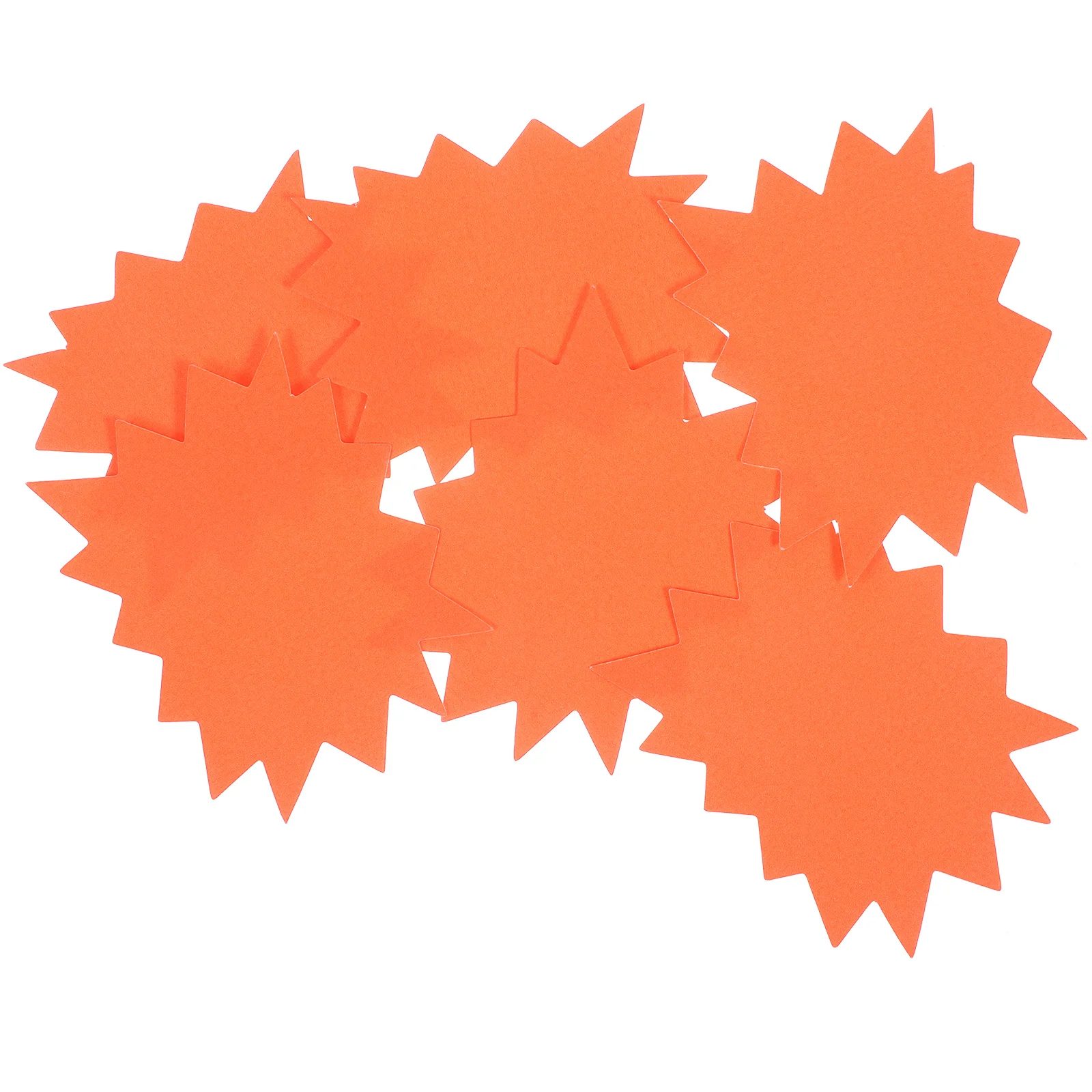 250 قطعة من الملصقات الورقية الفارغة، علامات البيع، ملصقات التسعير، سعر الفلورسنت المزخرف #2