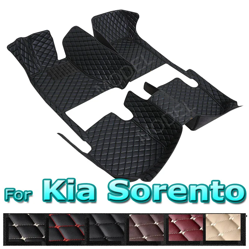 

Car Floor Mats For Kia Sorento（Five Seats）2006 2007 2008 Customauto Foot Pads Automobile Carpet Cover interior accessories