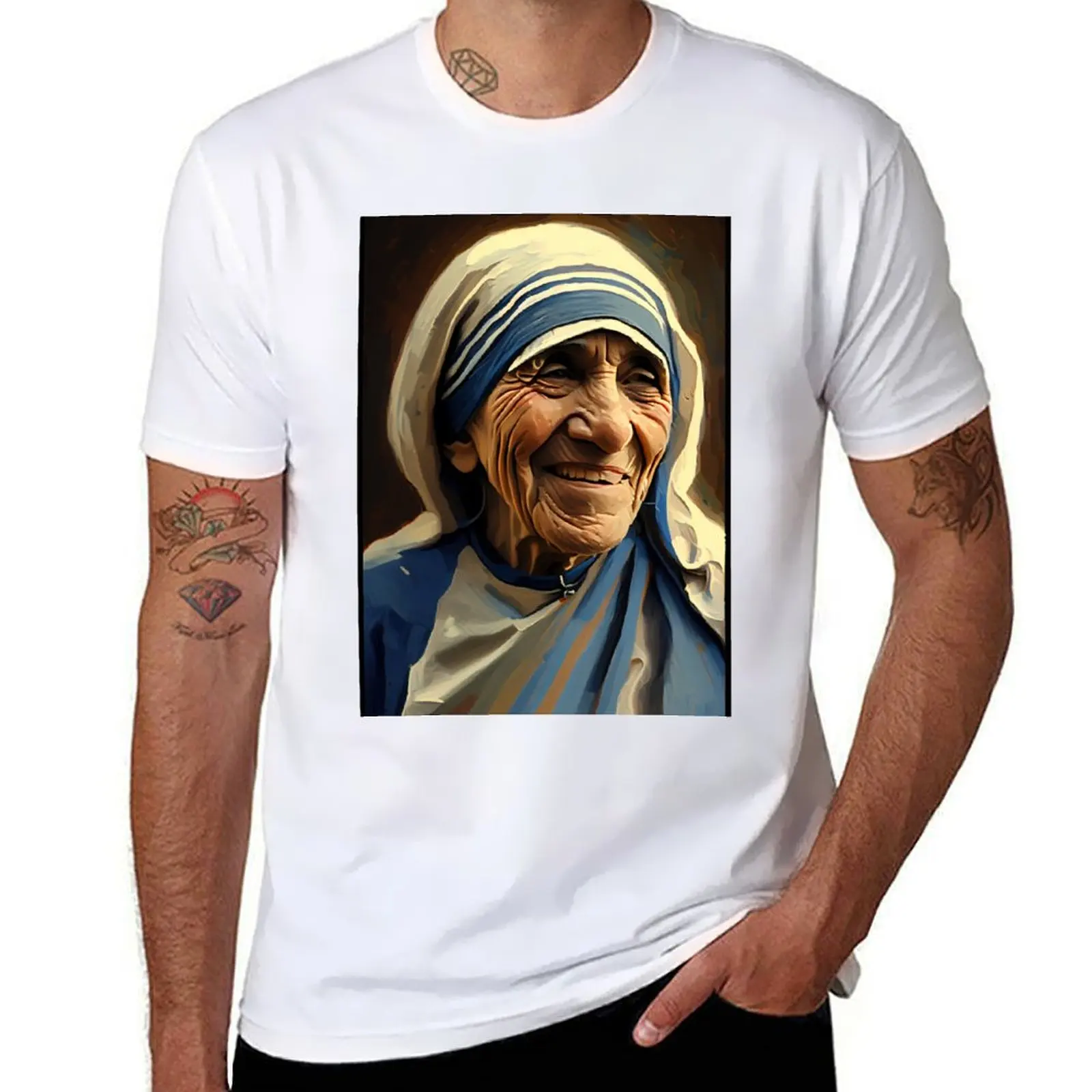 

Mother Teresa of Calcutta, Mother of Calcutta Portrait, of Calcutta gift, gift, Portrait, art T-Shirt