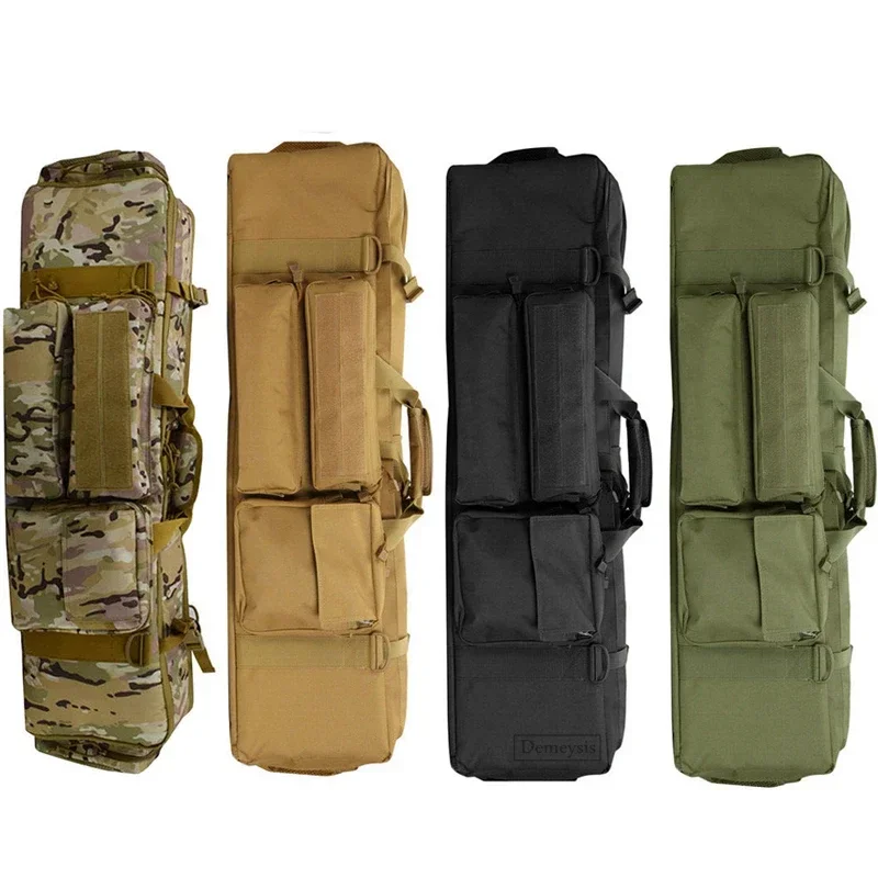 Tactical Gun Bag Hunting Rifle Carrying Outdoor Shooting Paintball Airsoft Gun Shoulder Bags for M249 M4A1 M16 AR15