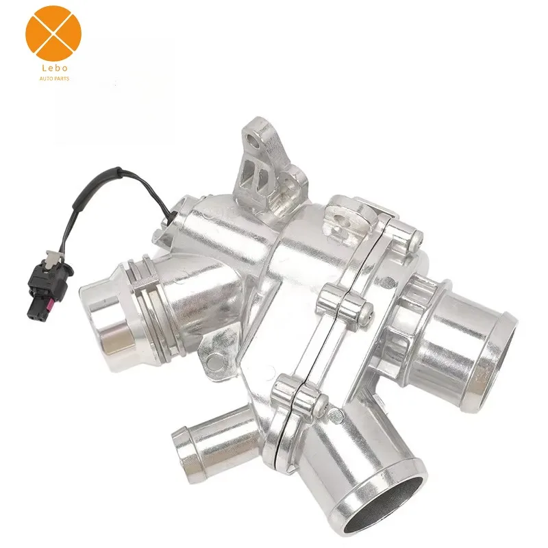 

LR062498 LR069809 Engine Coolant Thermostat Housing Cover Assembly LR062498 for Land Rover LR4 3.0L 2014 2015 2016 C2Z31236