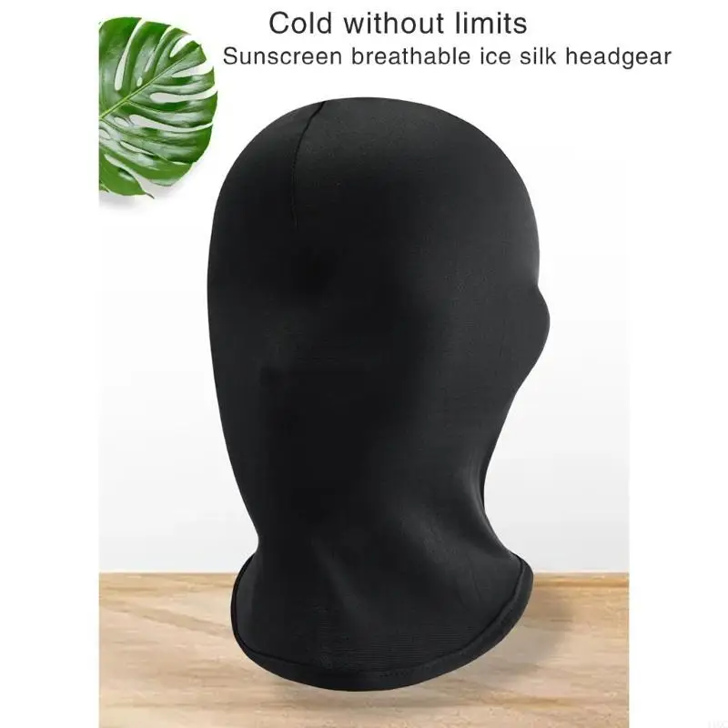 2025 New Halloween Balaclava Beanie Hat Black Mask Robber Head Covering Party Holiday Winter Warm Hat Full-Head
