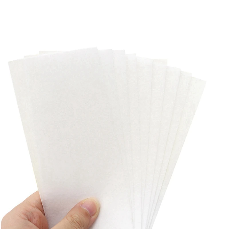 DOLL WAX 400 Pcs Depilatory Papers Nonwoven Cloth For Face Neck Arm Leg Body Hair Removal Wax Paper Beauty Tools