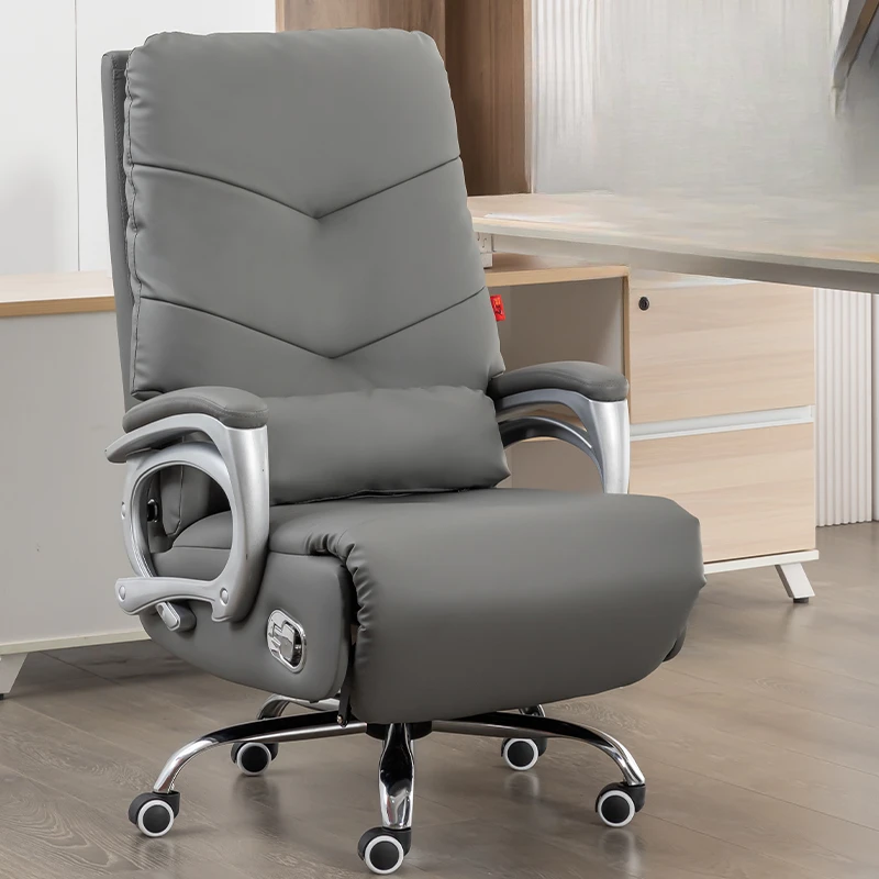 Luxury Design Office Chairs Metal Armchair Swivel Executive Office Chairs Recliner Comfy Sillas Cadeira Office Gadgets JY50BG