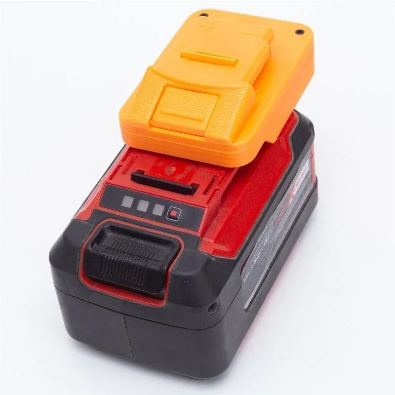 Imagem -02 - para Absx 20v 4pin Li-ion Adaptador de Bateria Converte para Einhell X-change Ozito 18v Li-ion Bateria Adaptador Acessórios da Ferramenta Elétrica