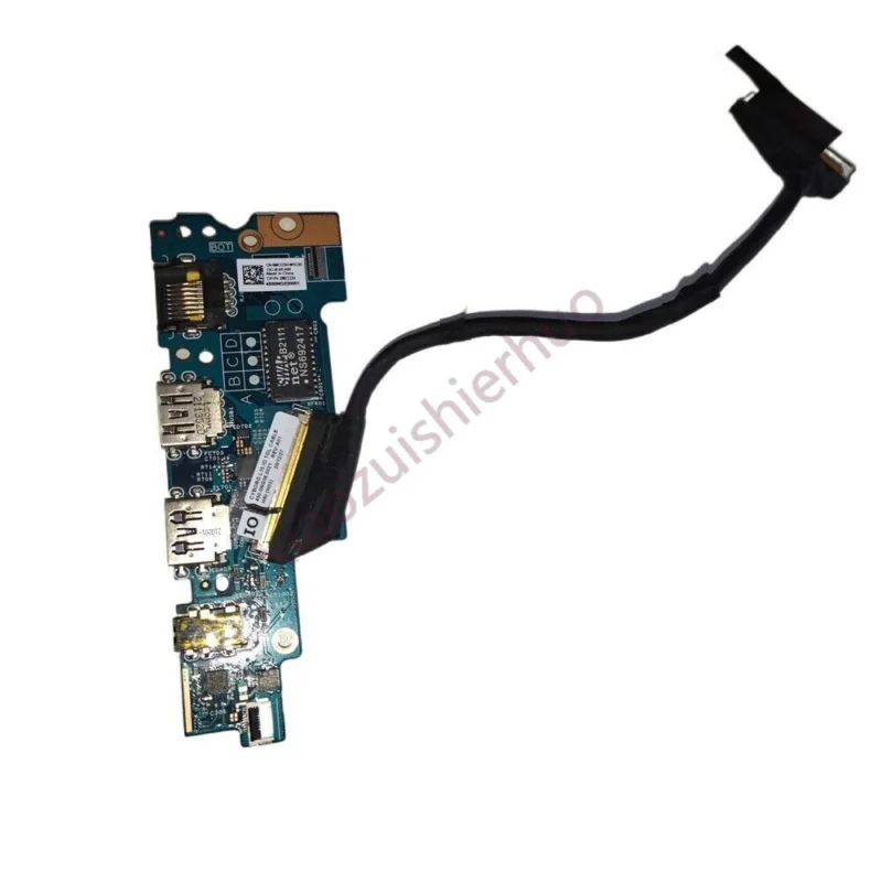 

New USB Audio SD Card Rearder RJ45 IO Board For Dell Latitude 3520 E3520 MCCDH