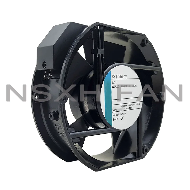 SF1725XA2 230V 0.22/0.21A 17CM 172 * 51 Axial Flow Fan