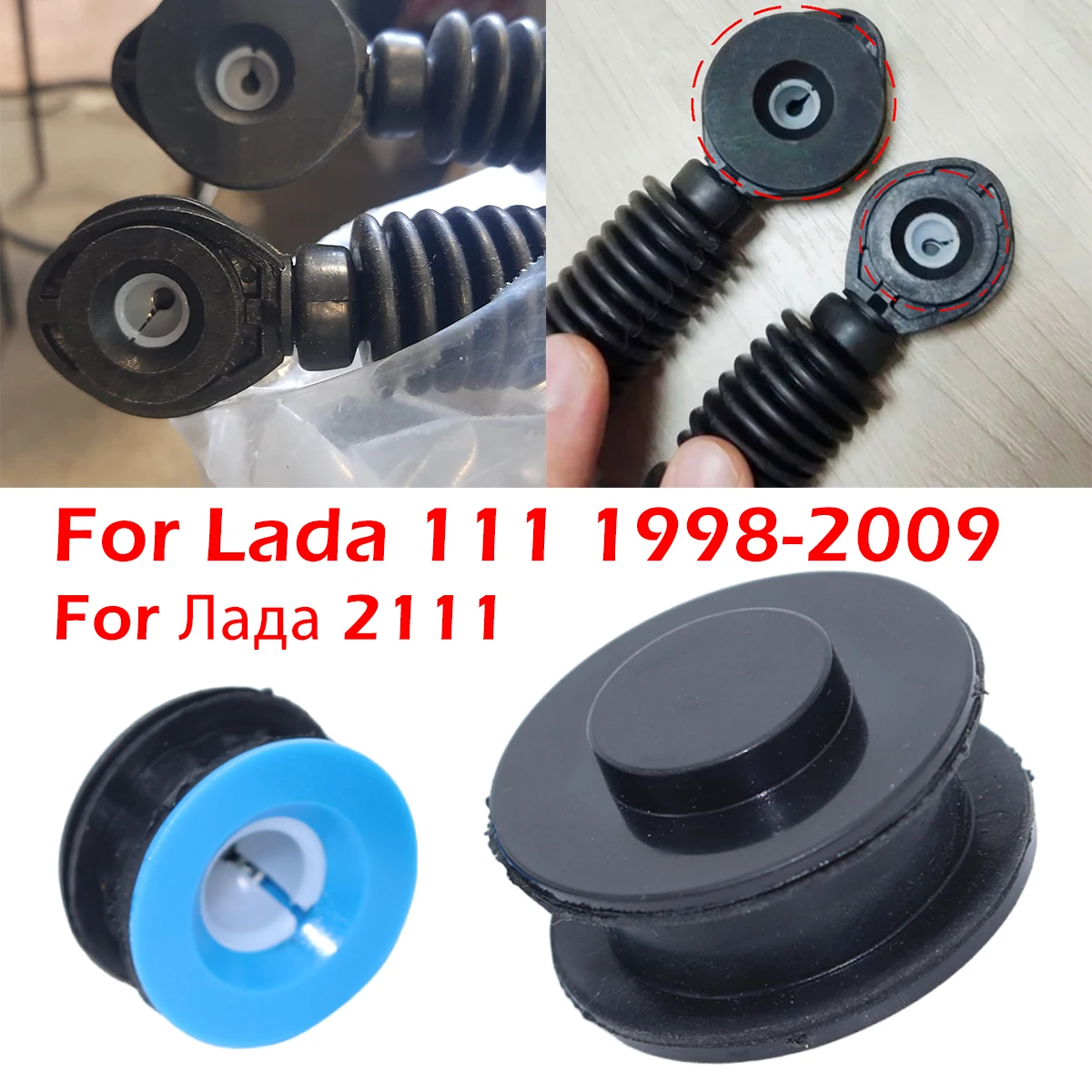 Para Lada 111, Lada 2111, VAZ Consul: Kit de Reparo e Atualização do Cabo de Comando da Caixa de Câmbio Manual com Bucha Seletora