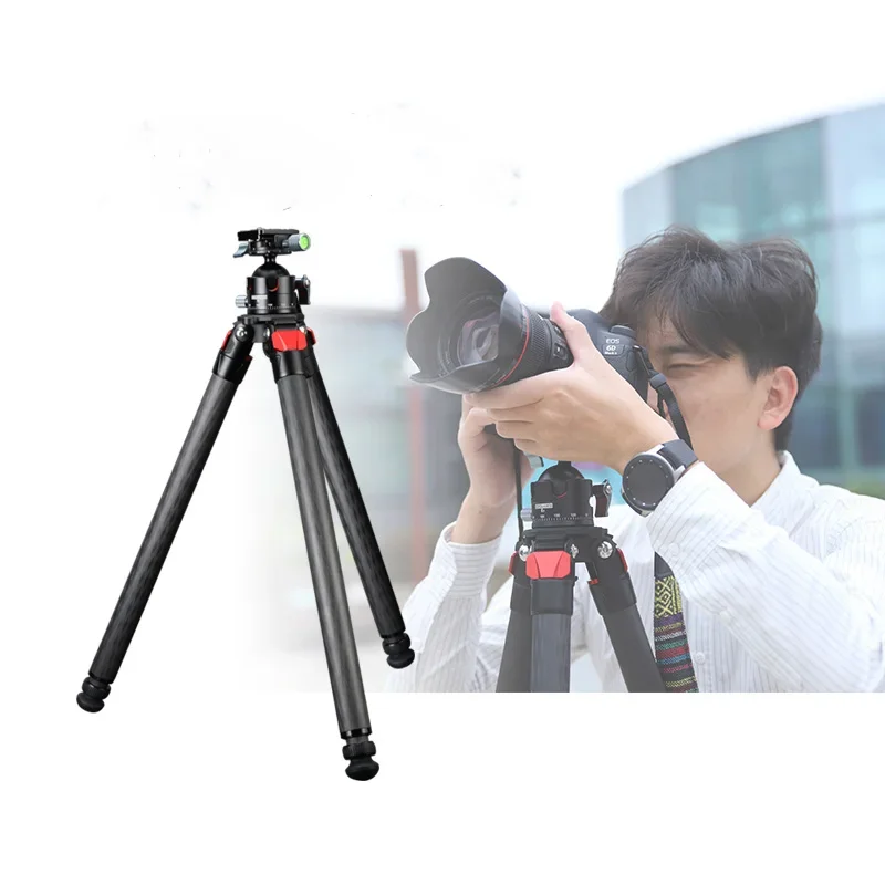 

Professional Travel Portable Table Safety High Quality Carbon Fiber Tripod Stand for DSLR Camera