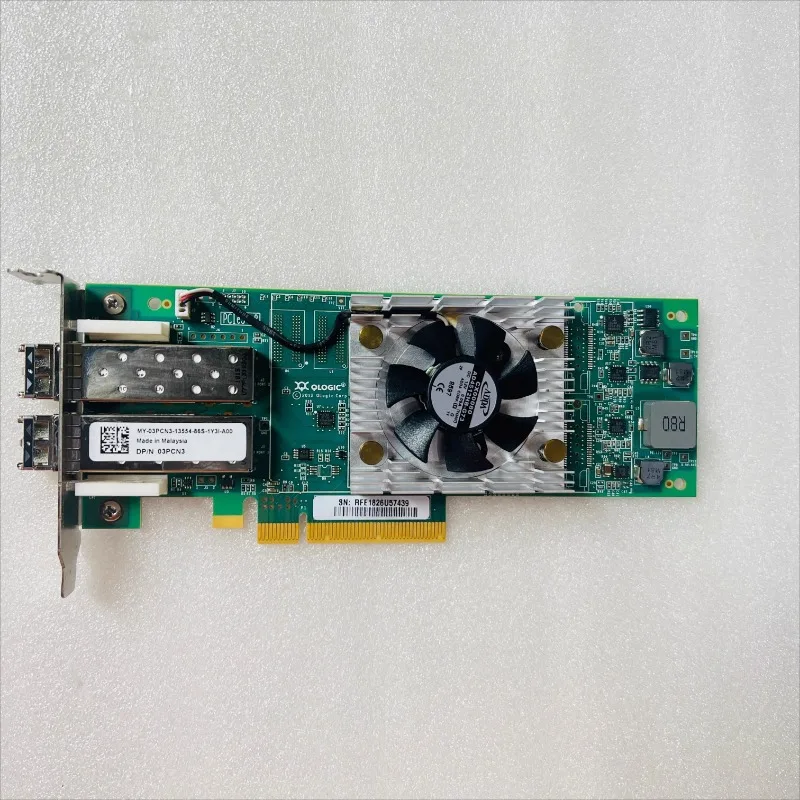 

Parts for QLE2662L- 16G Dual Port HBA Fiber Card 1KK8W 1RVGG 9J1RG 03PCN3