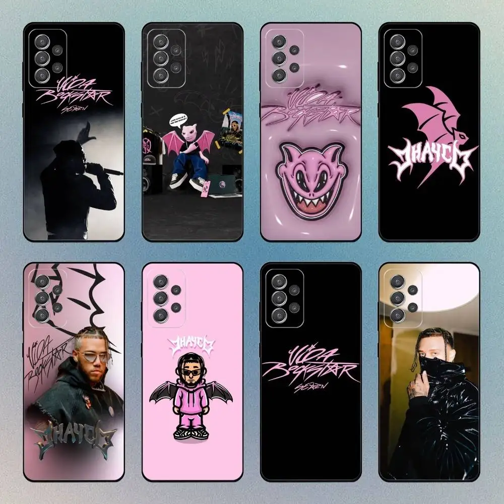 

J-Jhayco Le Clique Vida Rockstar Phone Case For Samsung Galaxy S25,S24,S21,S22,S23,S30,With Bracket Cover