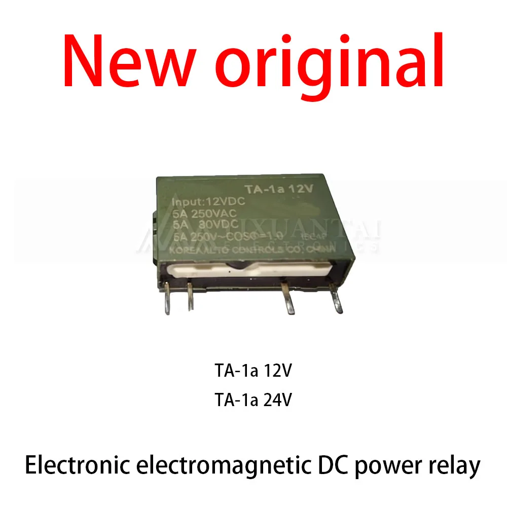 

10 Pcs/Lot New original TA-1a 12V TA-1a 24V Electromagnetic DC power relay