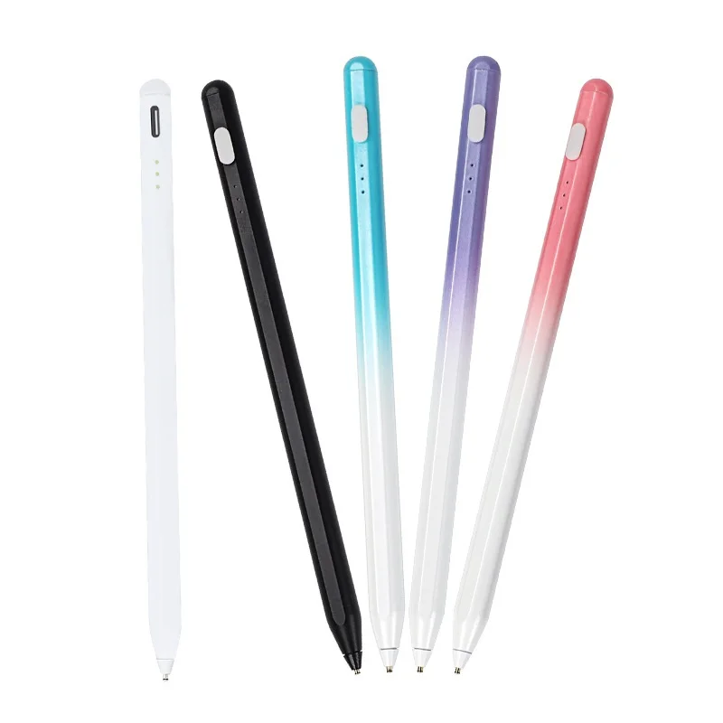 Universal Capacitive Touch Pencil with Power Display Stylus Pen for Apple iPad iPhone Xiaomi HUAWEI Tablet PC IOS Andorid Phone