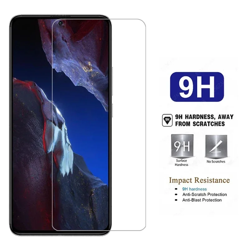 واقي شاشة من الزجاج المقسى لهاتف شاومي بوكو f5 برو على pocof5 f 5 5f f5pro pocof5pro 5g فيلم الهاتف xiomi poc pco