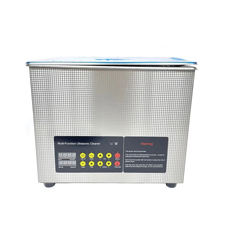10L digitale ultrasone sieradenbrilreinigingsmachine met ontgassing, wassen en verwarming
