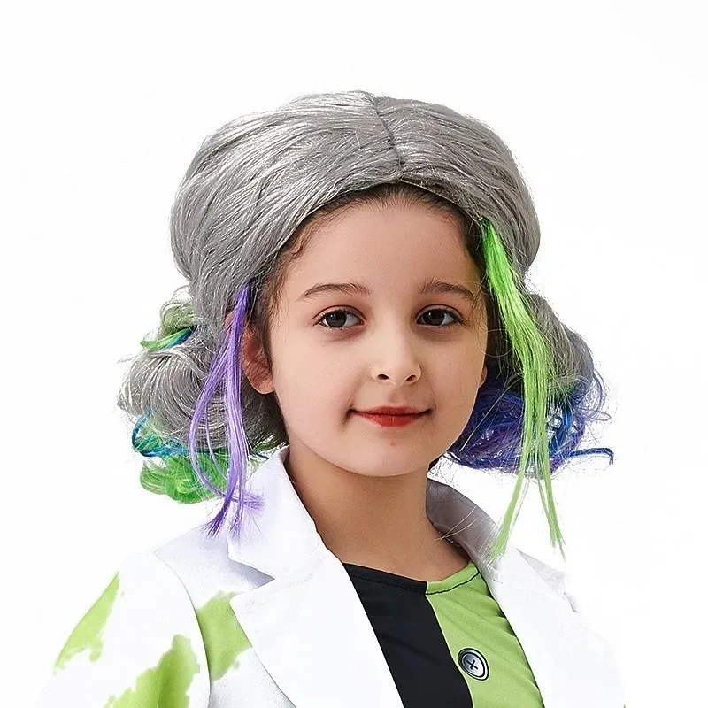 New Children\'s Professional Cos Suit Mad Scientist Performance Suit Kindergarten New Year\'s Day Cosplay Costume