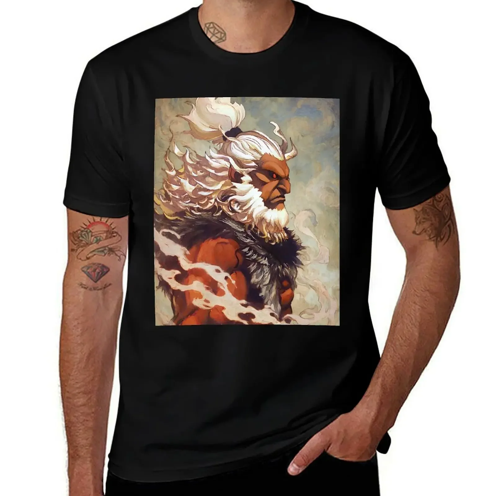 

Satsui Akuma T-Shirt funny shirt cotton anime tshirt anime clothes t shirts for men cotton